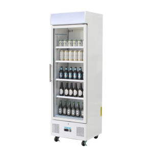 Vitrinė su šaldymo funkcija, balta, serija G - 336 l - Polar - Fourniresto