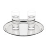 Plateau De Service Rond En Inox Ø 355Mm - Olympia - Fourniresto