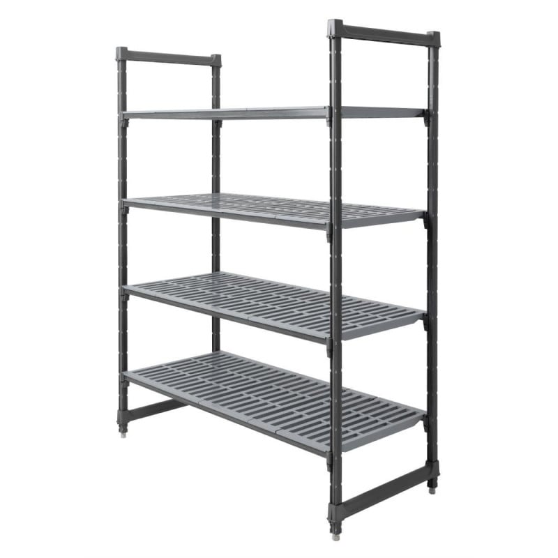 Unité De 4 Étagères À Clairevoie - L 1375 x P 610mm - Cambro Unité De 4 Étagères À Clairevoie - L 1375 x P 610mm - Cambro