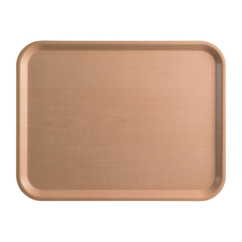 Plateau de Service Rectangulaire Stratifié Mykonos Bouleau 430mm - Cambro - Fourniresto Plateau de Service Rectangulaire Stratifié Mykonos Bouleau 430mm - Cambro - Fourniresto