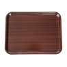Lyginės struktūros laminuotas stalviršis Capri Acajou 430 mm - Cambro - Fourniresto