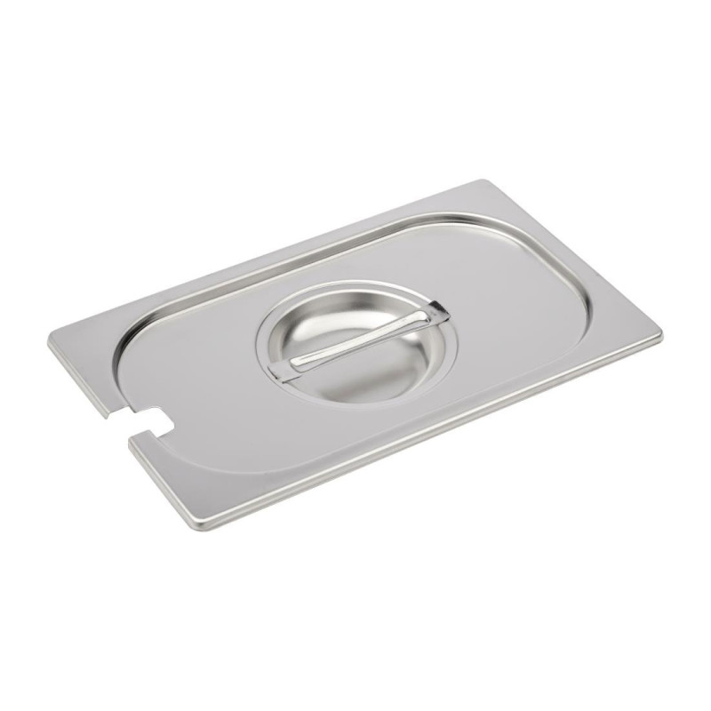Couvercle Inox avec Encoche GN 1/4 - Gastro M - Fourniresto Couvercle Inox avec Encoche GN 1/4 - Gastro M - Fourniresto
