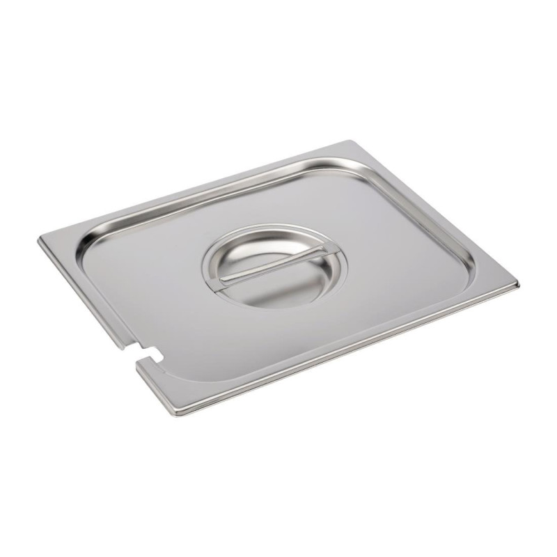 Couvercle en Inox avec Encoche GN 1/2 - Gastro M - Fourniresto Couvercle en Inox avec Encoche GN 1/2 - Gastro M - Fourniresto
