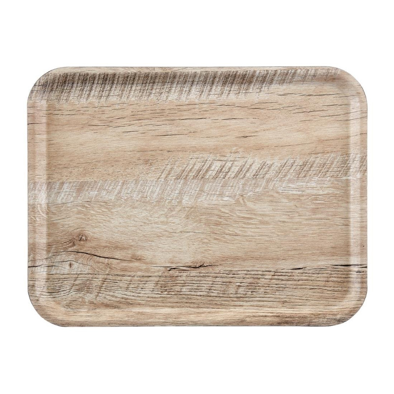 Plateau Stratifié Surface Grainée Madeira Chêne Clair 460 mm - Cambro - Fourniresto Plateau Stratifié Surface Grainée Madeira Chêne Clair 460 mm - Cambro - Fourniresto