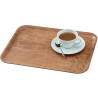 Laminuotas plokščias paviršius su grūdintu medžiu, alyvuogių ruda 460 mm - Cambro - Fourniresto