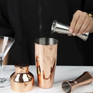 Konusinis nerūdijančio plieno baro matavimo indas 25 ir 50 ml - Olympia - Fourniresto