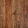 Round Table Top Aged Wood Effect - 600mm - Bolero