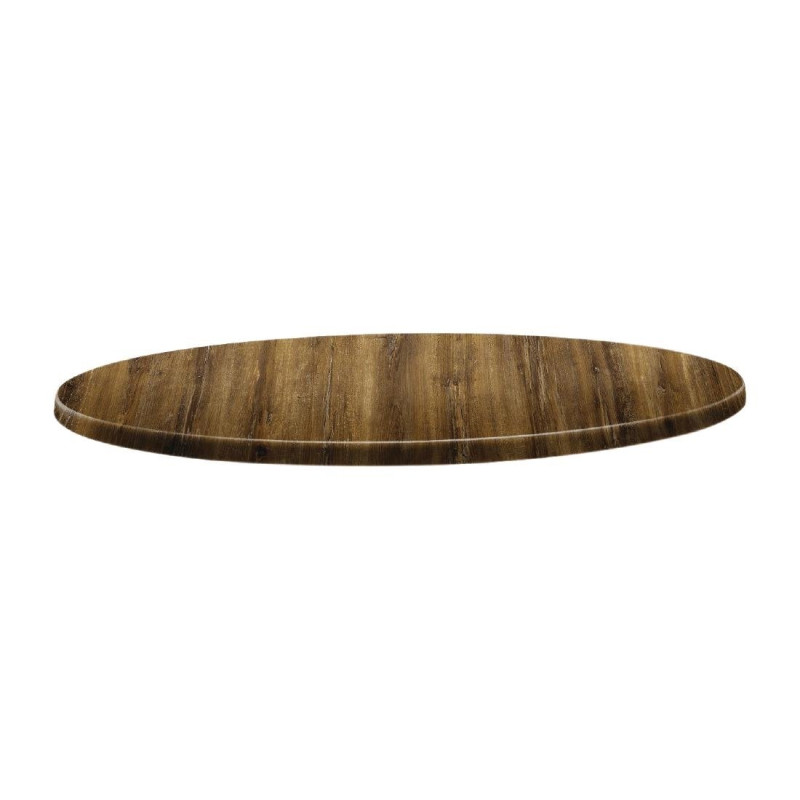 Plateau De Table Rond Classic Line Atacama Cherry - Ø 600mm - Topalit Plateau De Table Rond Classic Line Atacama Cherry - Ø 600mm - Topalit