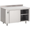 Nerūdijančio plieno šildymo spinta su atlošu - L 2000 x P 700mm - Gastro M
