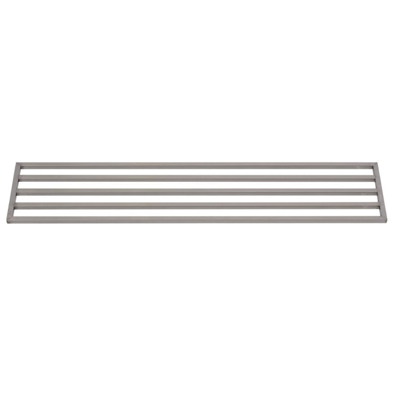 Perforated Stainless Steel Wall Shelf - W 2000 x D 400mm - Gastro M Perforated Stainless Steel Wall Shelf - W 2000 x D 400mm - Gastro M