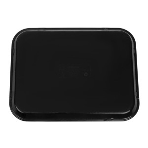 Stačiakampis neslystantis stiklo pluošto EpicTread juodas stalviršis 350 mm - Cambro - Fourniresto