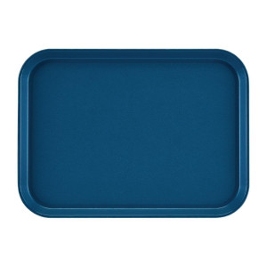 Stačiakampis neslystantis stiklo pluošto EpicTread mėlynas 350 mm - Cambro - Fourniresto