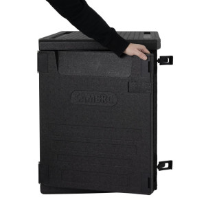 EPP priekinio įkrovimo konteineris su 6 slydėmis - 126 l - Cambro