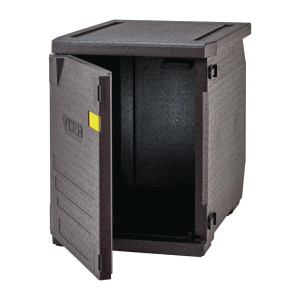 EPP priekinio įkrovimo konteineris 600 x 400 mm be slydinių - 155 l - Cambro