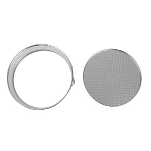 Apvalus rėminis iš plieno su šarnyrine - Ø 280 mm - FourniResto