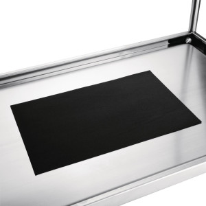 Nerūdijančio plieno vežimėlis - 3 lygiai - L 710 X P 405mm - 128Kg - Vogue