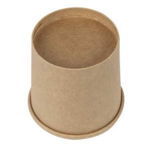 Kraft Microwaveable Recyclable Soup Bowls 350ml - Pack of 500 - Colpac