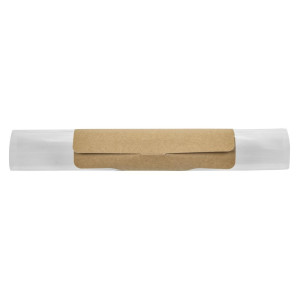 Pakavimo maišeliai Baguette Kraft perdirbami su segtuku - 500 vnt. - Colpac