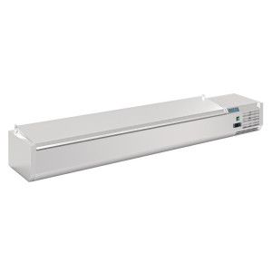Saladėtė ant stalo su dangteliu serija G - 10 x GN 1/4 - Polar
