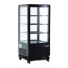 Vitrine Réfrigérée Positive Noire Série C - 68 L - Polar