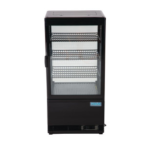 Vitrina Šaldytuvas Teigiama Juoda Serija C - 68 L - Polar