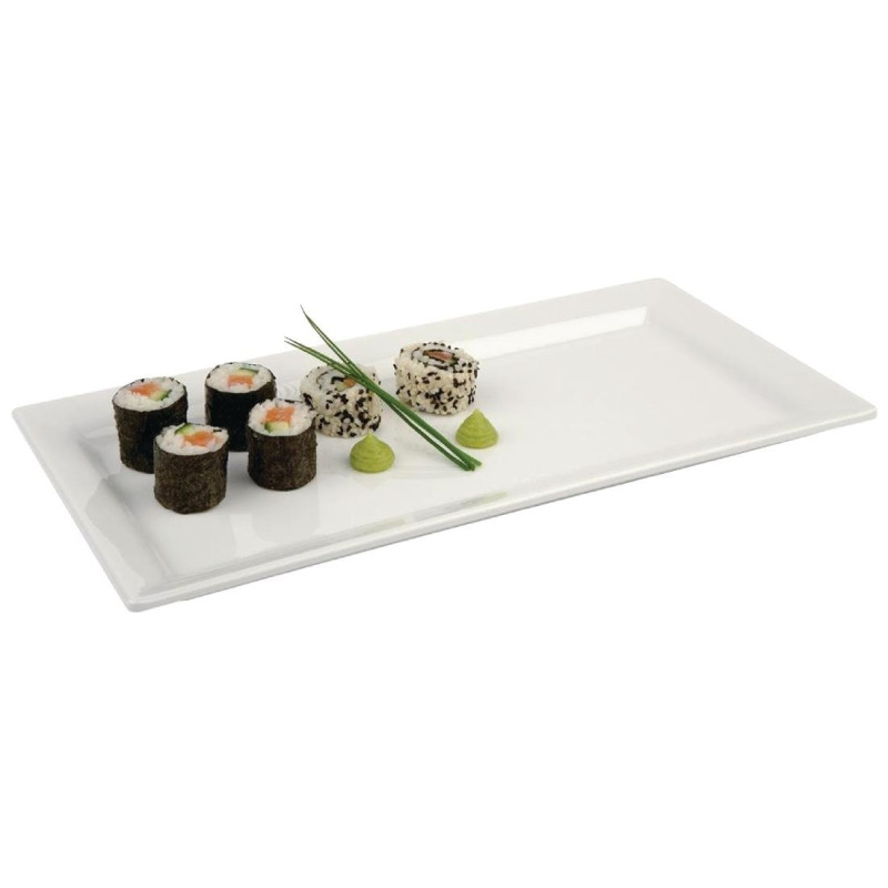 Stačiakampis melamininis lėkštė 355 mm - APS - Fourniresto Stačiakampis melamininis lėkštė 355 mm - APS - Fourniresto