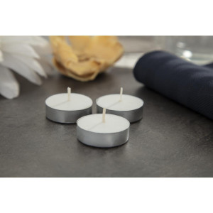 Arbatinės žvakės 4 valandos Ø 40 mm - Rinkinys iš 100 - Olympia