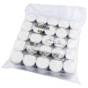 Arbatinės žvakės 4 valandos Ø 40 mm - Rinkinys iš 100 - Olympia