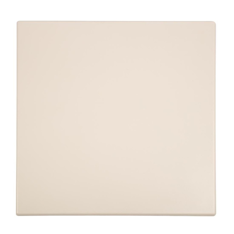 Plateau De Table Carré Blanc - L 600 x P 600mm - Bolero Plateau De Table Carré Blanc - L 600 x P 600mm - Bolero