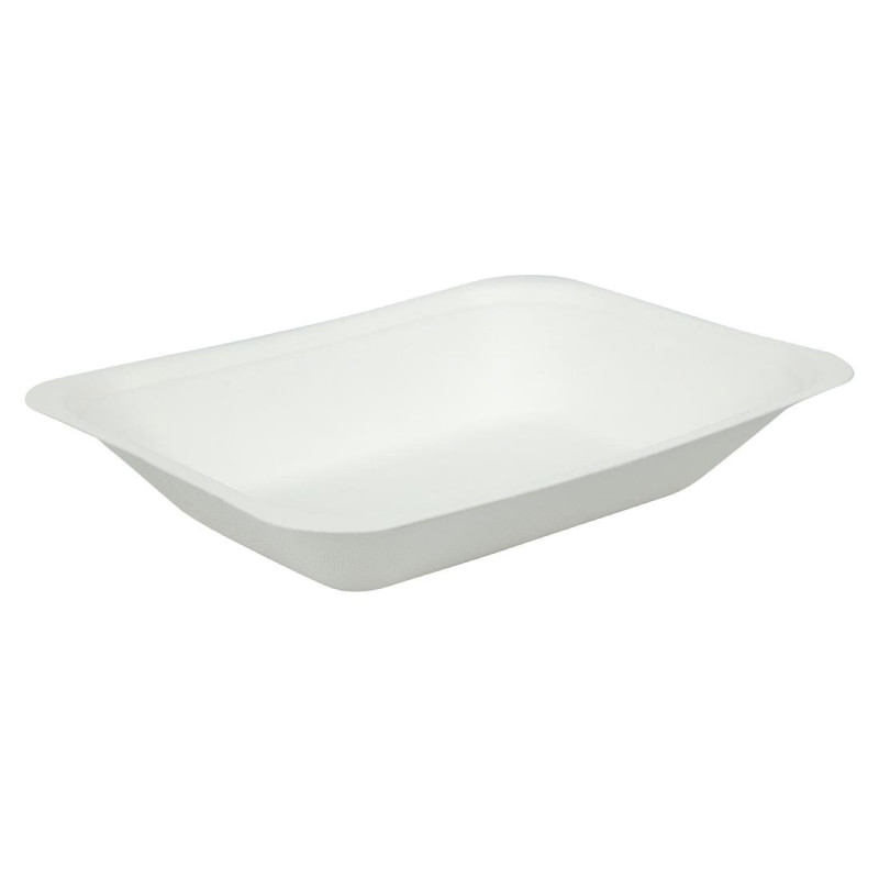 Bulvinukų dėžutės iš cukranendrių pluošto - P 175 mm - 500 vnt. - Vegware Bulvinukų dėžutės iš cukranendrių pluošto - P 175 mm - 500 vnt. - Vegware