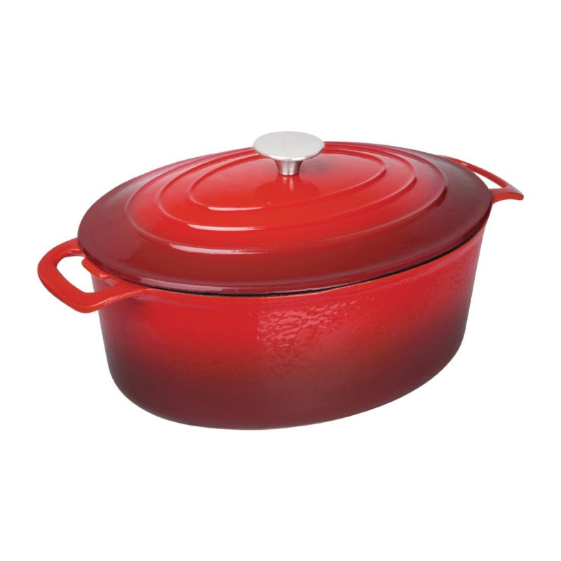 Grande Cocotte Ovale Rouge - 6L - Vogue Grande Cocotte Ovale Rouge - 6L - Vogue