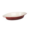 Raudonas ovalus įdarymo indas - 650 ml - Vogue