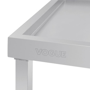 Išėjimo stalas dešinėje pusei su dangčiu indaplovėms - L 600mm - Vogue