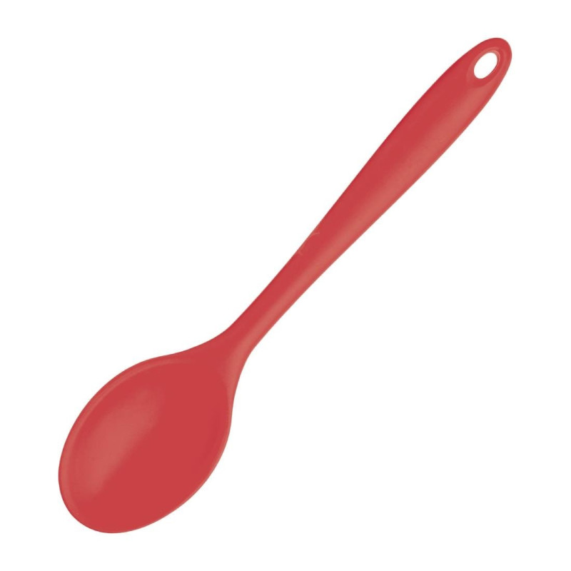 Raudona silikoninė šaukštelė - L 270 mm - Vogue Raudona silikoninė šaukštelė - L 270 mm - Vogue