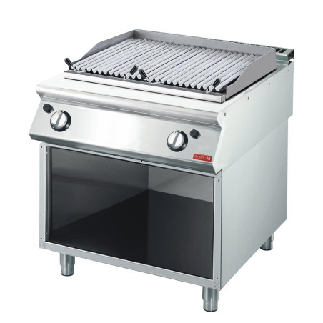 Grill Pierre De Lave Gaz- P 700 - Gastro M
