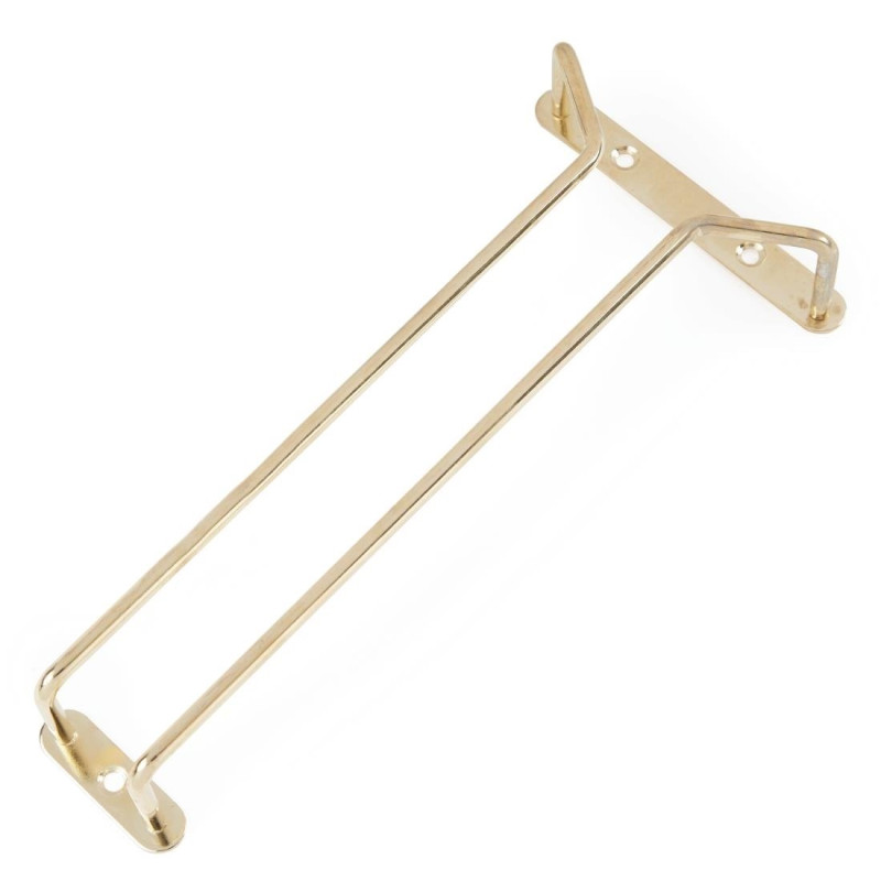 Lattice brass stemware support 255mm - FourniResto - Fourniresto Lattice brass stemware support 255mm - FourniResto - Fourniresto