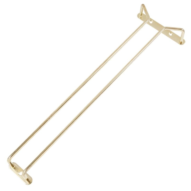 Lattice brass stemware support 410mm - FourniResto - Fourniresto Lattice brass stemware support 410mm - FourniResto - Fourniresto