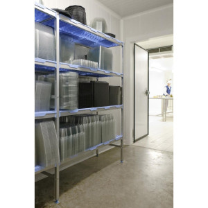 Modulinė lentyna 4 lygiai - I 890 x G 400 mm - Tournus
