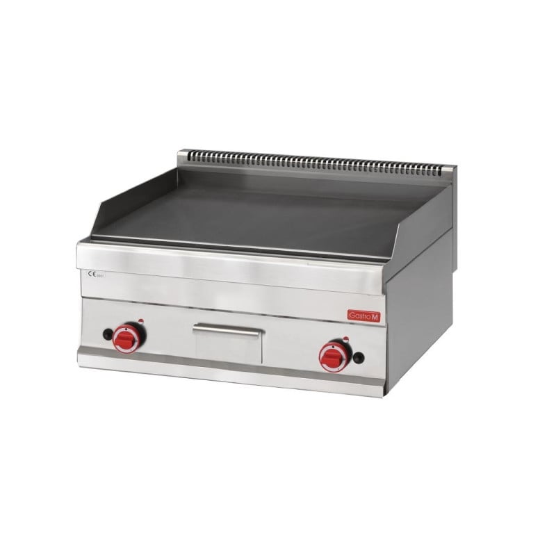 Plancha gaz 650 avec plaque lisse - Gastro M - Fourniresto Plancha gaz 650 avec plaque lisse - Gastro M - Fourniresto