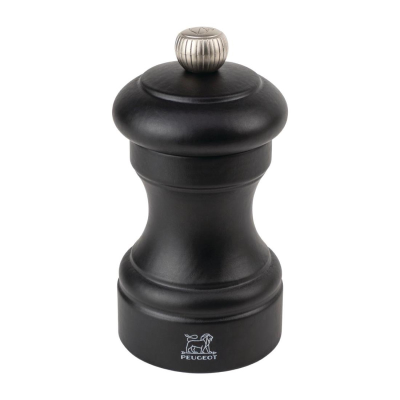 Bistro dark wood salt mill 100mm - Peugeot - Fourniresto Bistro dark wood salt mill 100mm - Peugeot - Fourniresto