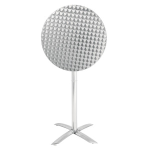 Valgomasis stalas su nerūdijančio plieno lenkiamu stalu 600 mm - Bolero - Fourniresto