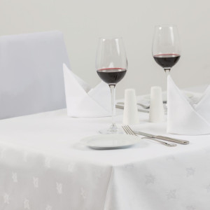 Balta staltiesė Luxor 1350 x 1780 mm - Mitre Luxury - Fourniresto