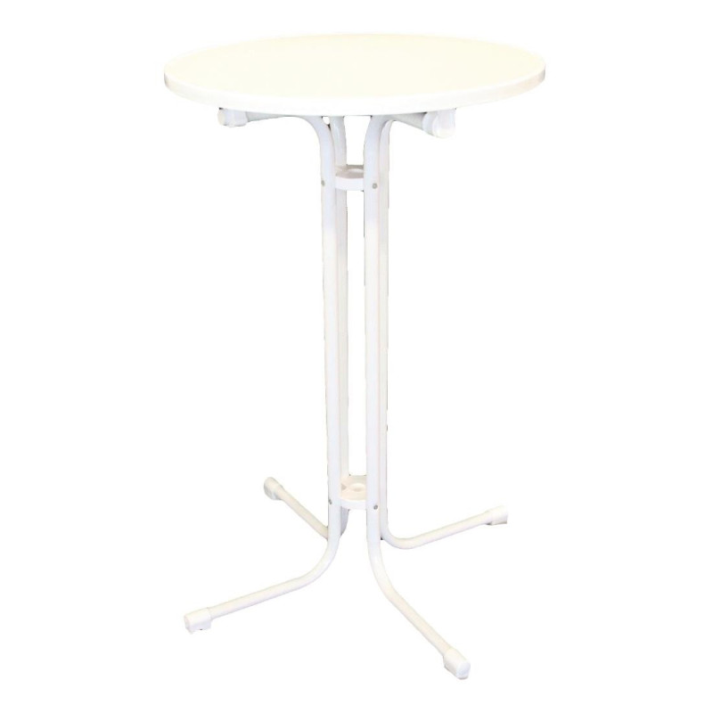 Mange-Debout Limburg Blanc - 70 cm - FourniResto - Fourniresto Mange-Debout Limburg Blanc - 70 cm - FourniResto - Fourniresto