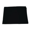 Juoda staltiesė 1350 x 1350 mm - Mitre Essentials - Fourniresto