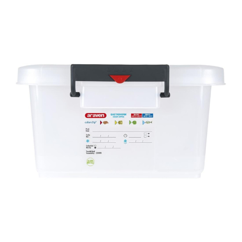 Polypropylene Food Container 40L - Araven - Fourniresto Polypropylene Food Container 40L - Araven - Fourniresto