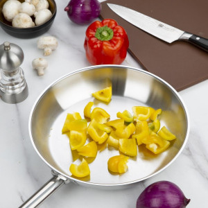 Nerūdijančio plieno indukcinė keptuvė - Ø 280 mm - Vogue