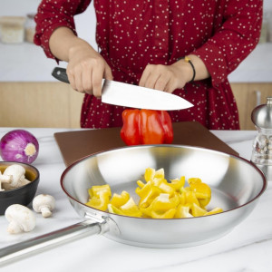 Nerūdijančio plieno indukcinė keptuvė - Ø 280 mm - Vogue