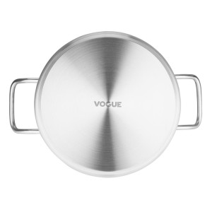 Nerūdijančio plieno troškintuvas - Ø 240mm - Vogue