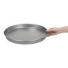 Picos lėkštė iš juodojo plieno 30,5 cm - FourniResto - Fourniresto