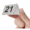 Plieniniai stalo numeriai nuo 21 iki 30 - Olympia - Fourniresto